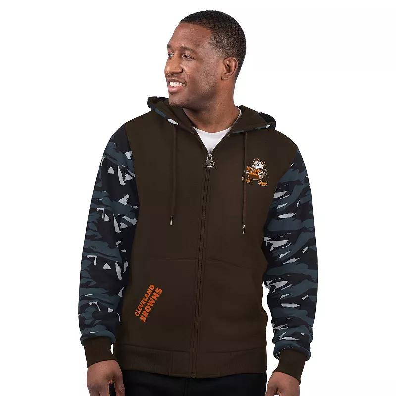 Men's Starter Black Cincinnati Bengals Thursday Night Gridiron Full-Zip Hoodie,  Product Image