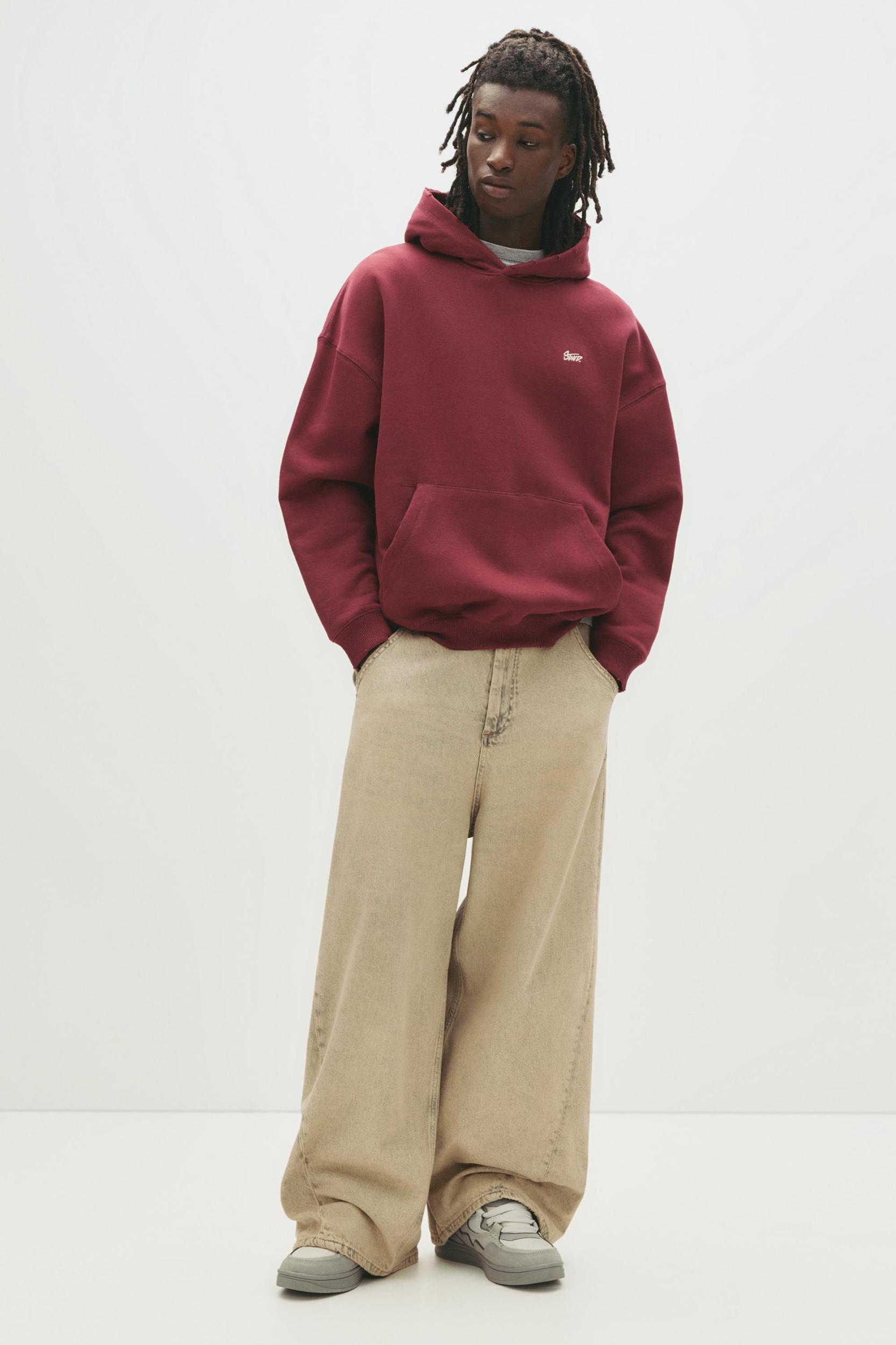 STWD embroidered logo hoodie Product Image