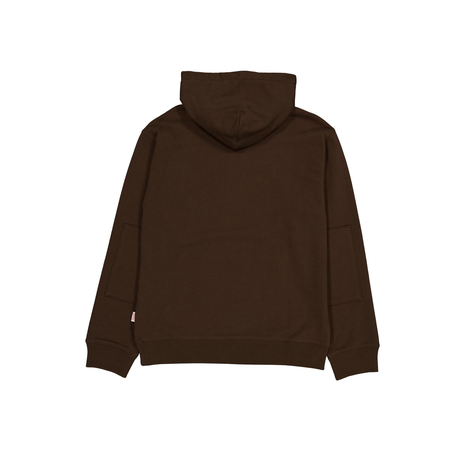 Amherst Corporal Walnut Snap Hoodie Male Product Image