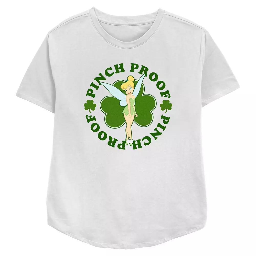 Disney's Tinker Bell Pinch Proof Women's Relaxed Fit Graphic Tee,  Product Image
