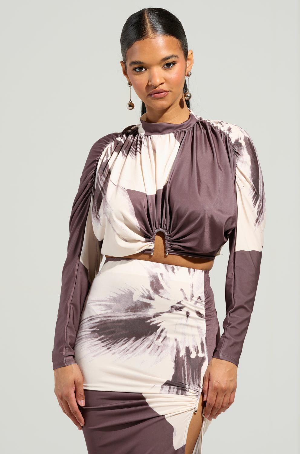 SPIN MY HEAD BLOUSE Product Image