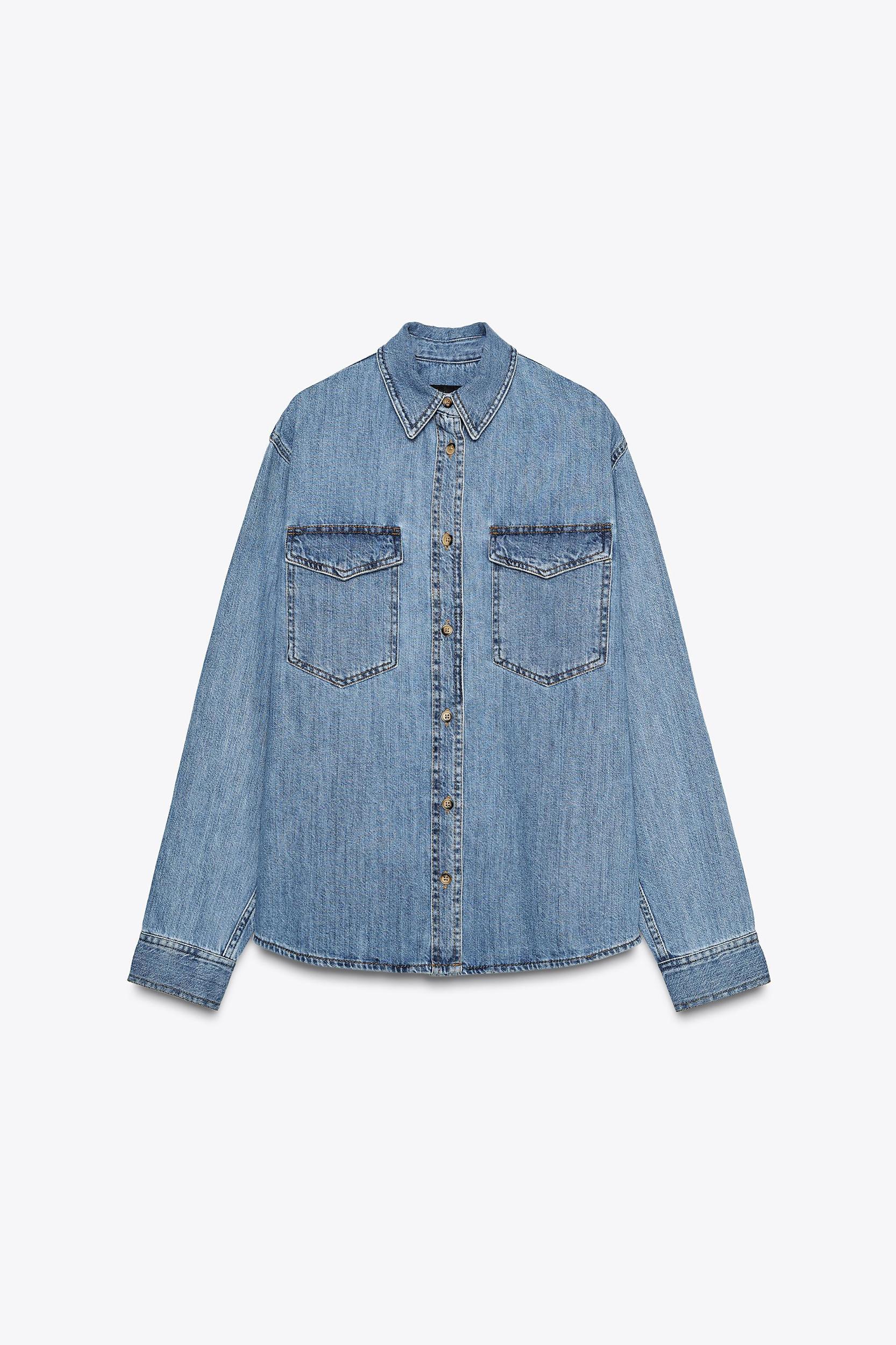 DENIM SHIRT ZW COLLECTION Product Image
