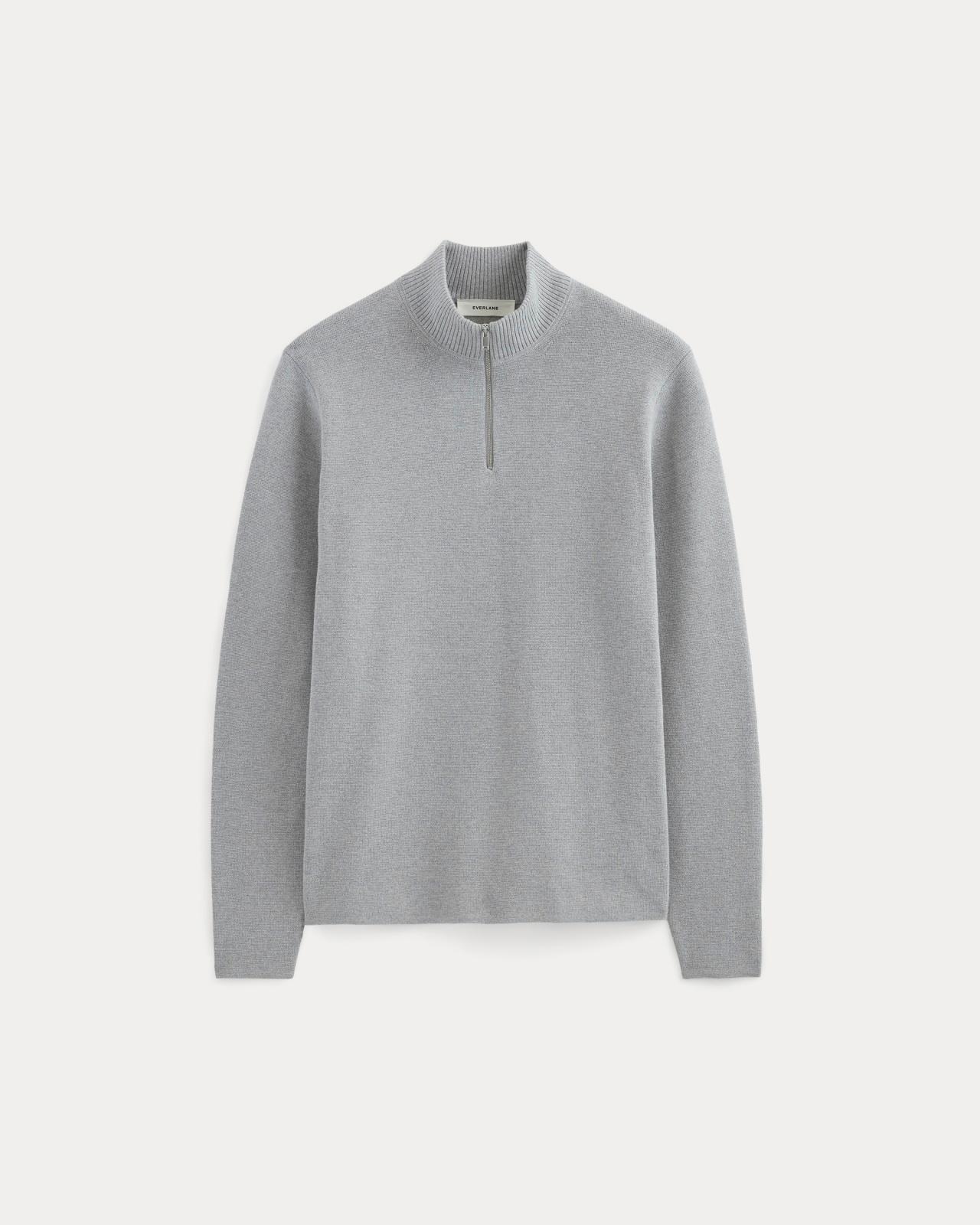 Mens No-Sweat Quarter-Zip Sweater by Everlane Product Image