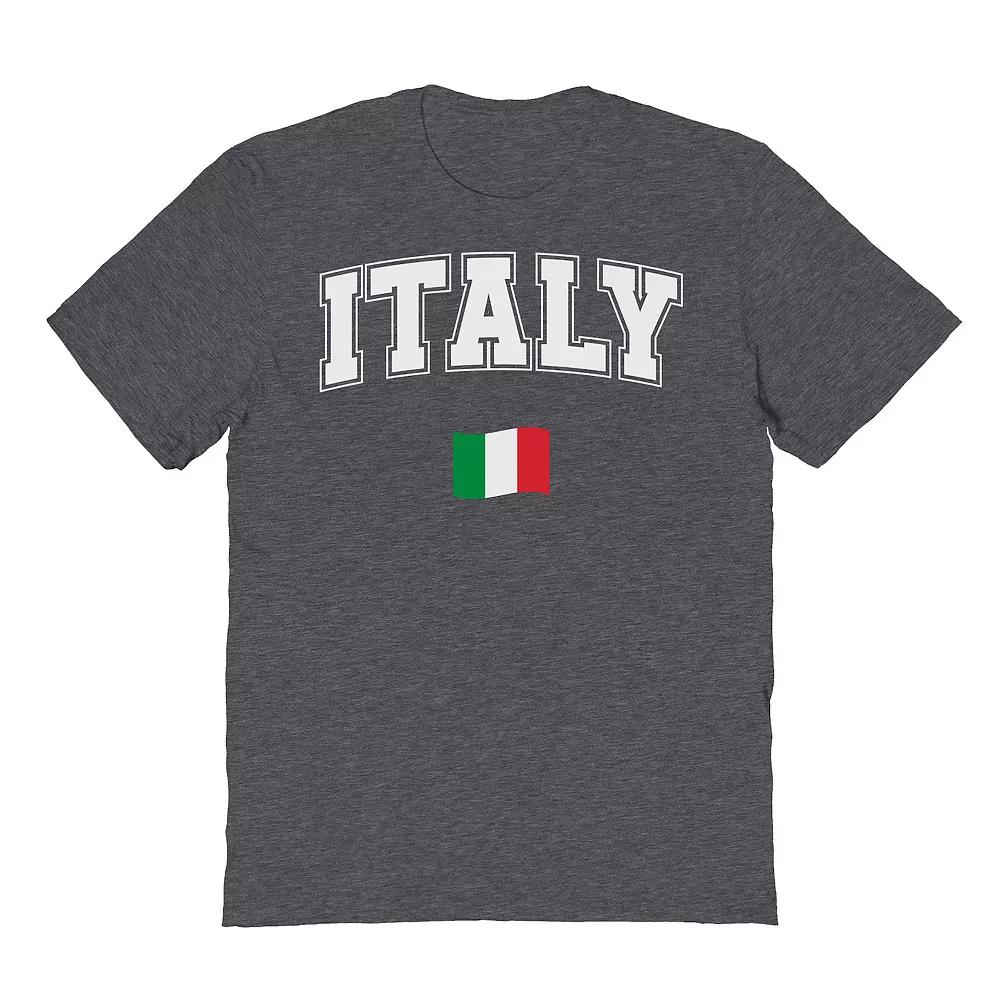 Men's Italy Flag Graphic Tee, Adult Unisex,  Product Image
