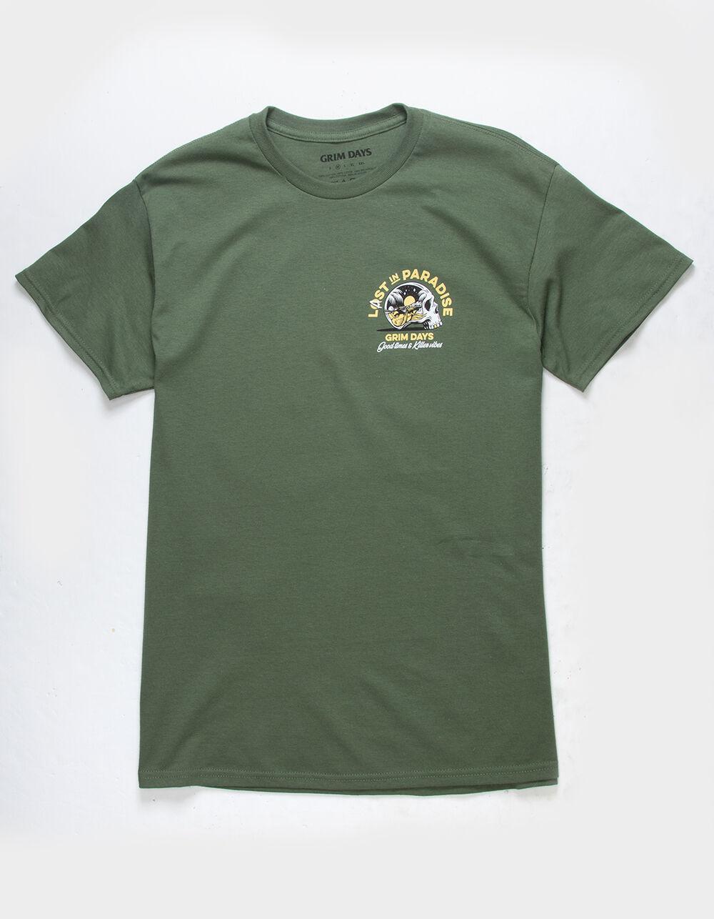GRIM DAYS Paradise Mens Tee - MILITARY Product Image