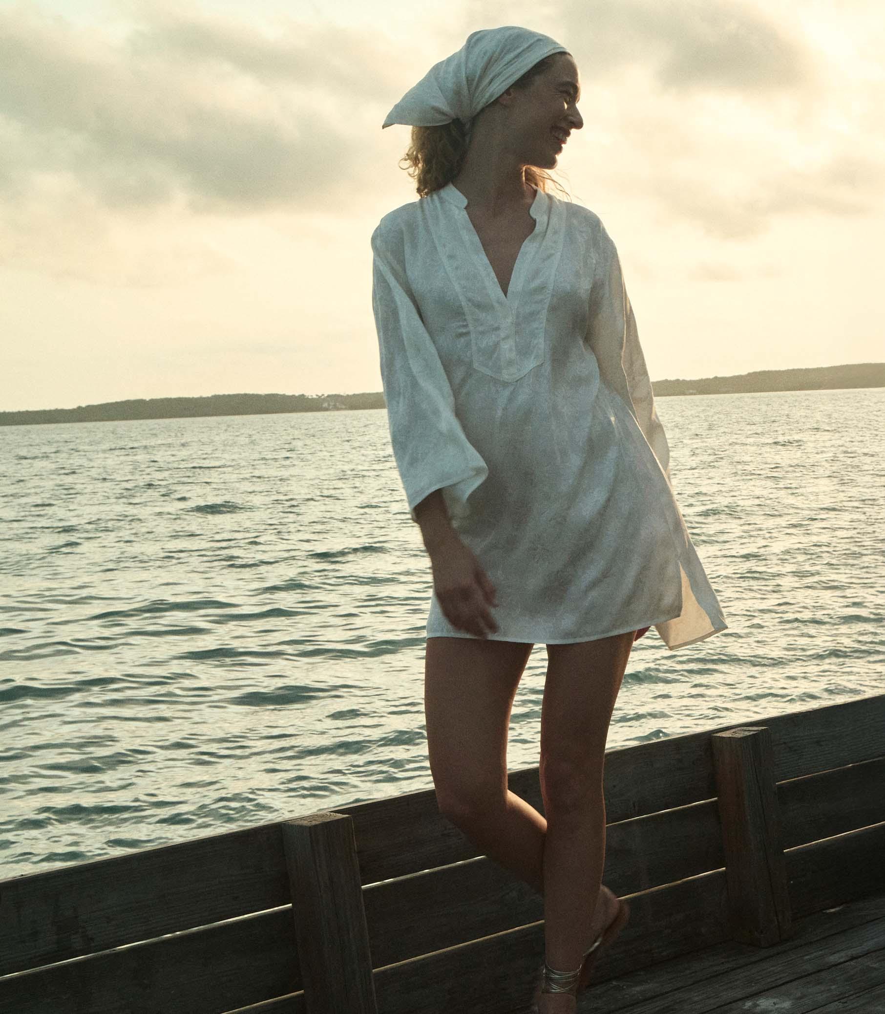 LEONA DRESS -- SALT MARGUERITE JOLIE Product Image