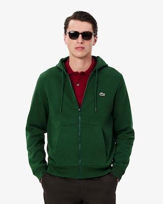 Men's Zip-Up Fleece Hoodie Product Image