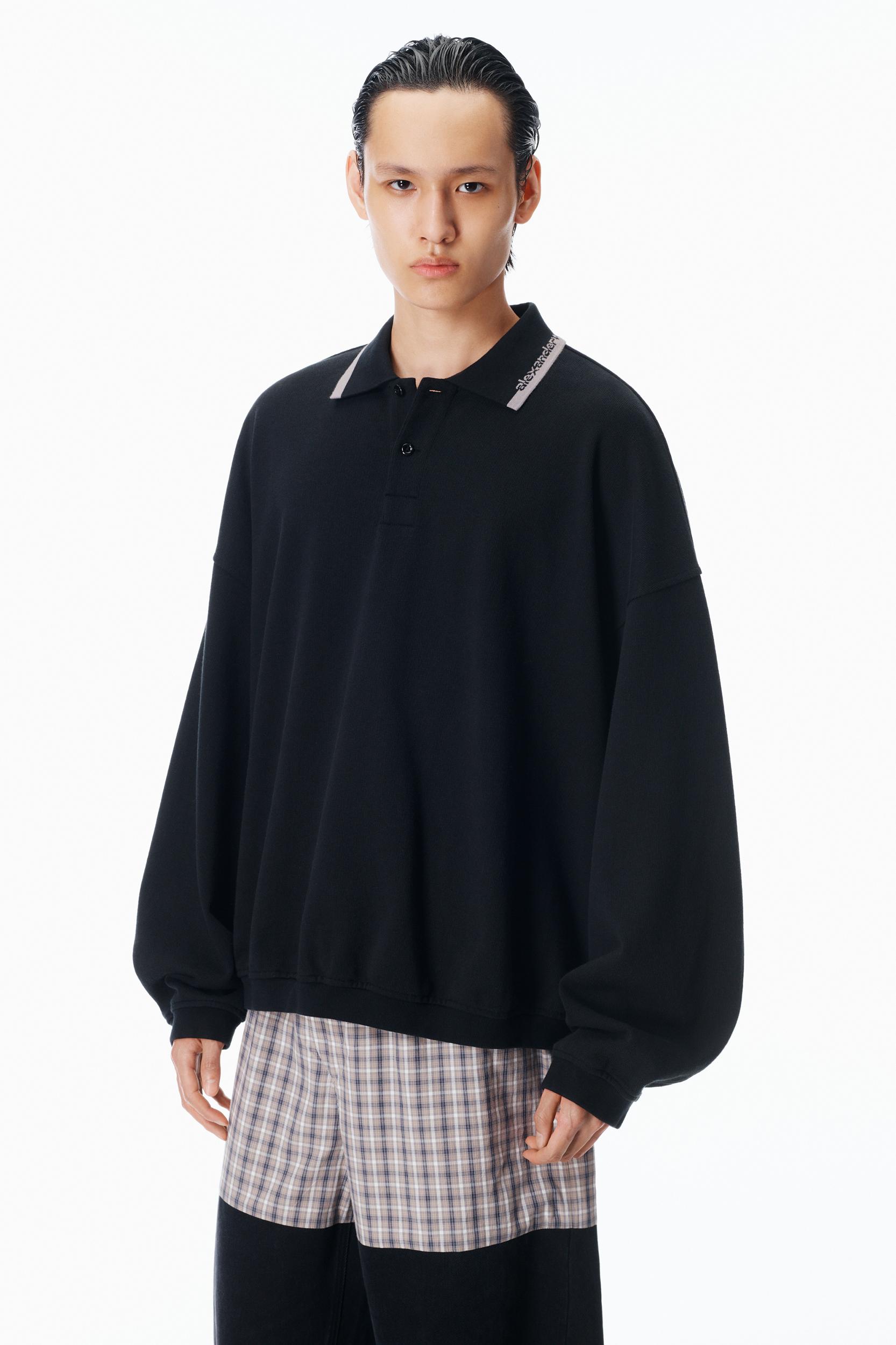 Long-sleeve Polo Shirt  Product Image