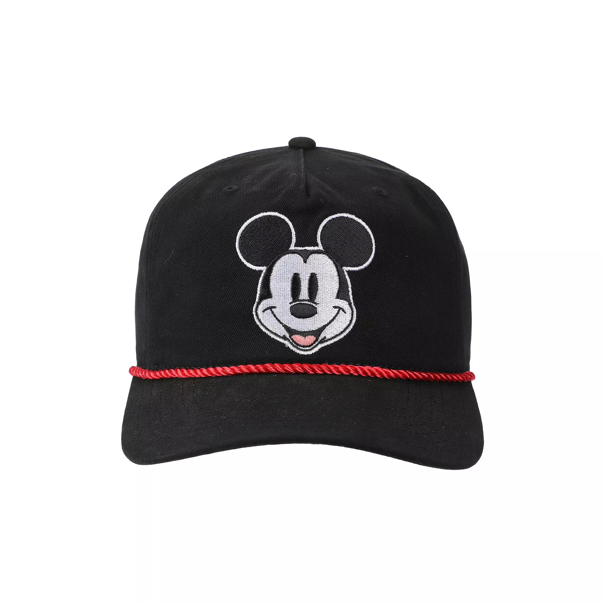 Men's Disney Mickey Mouse Face Hat, Black Product Image