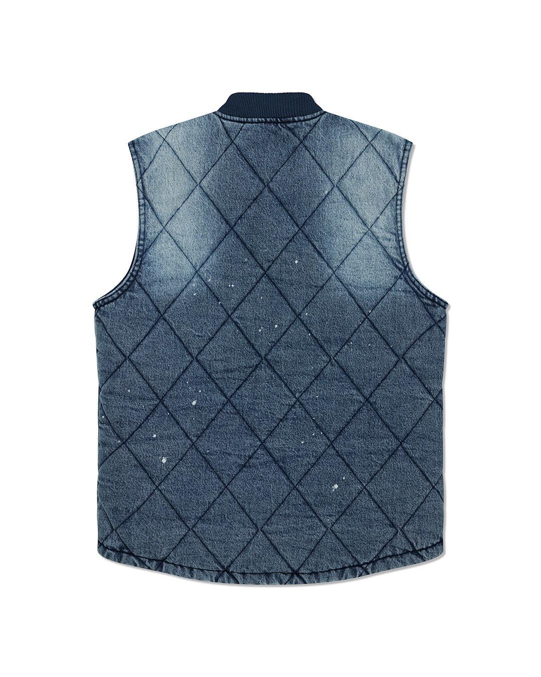 Dayton Denim Vest - Bleach Wash Product Image