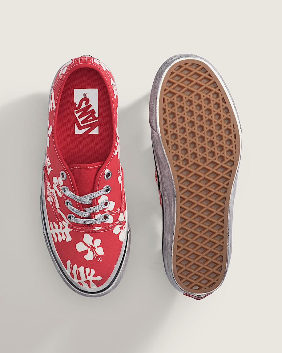 Premium Authentic Shoe in Red| Vans US Product Image