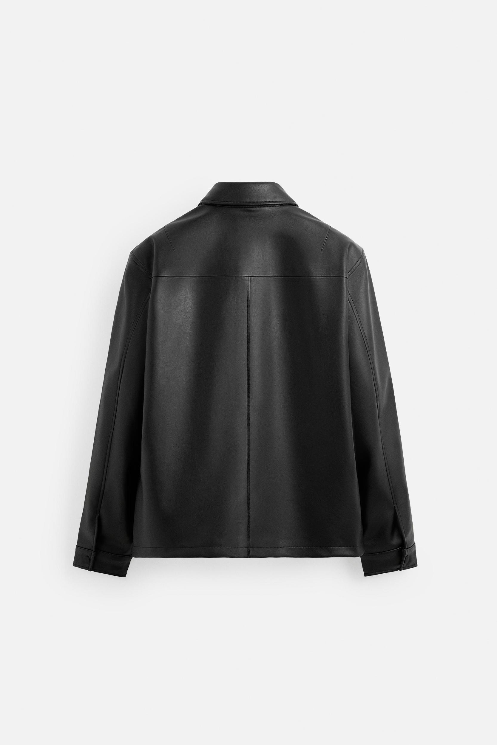 FAUX LEATHER JACKET Product Image