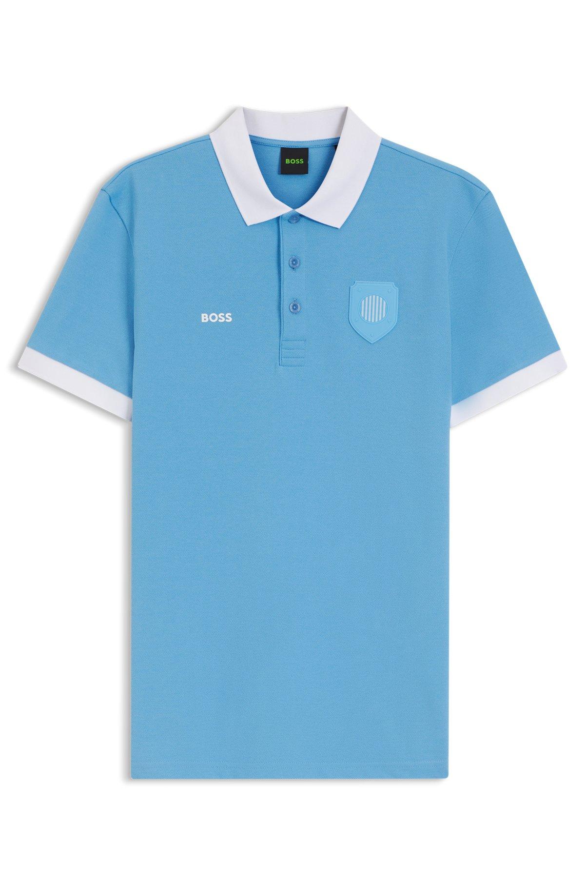 Paddy polo shirt with country flag Product Image