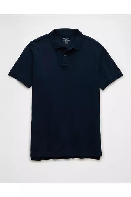 AE Lived-In Stretch Pique Polo Shirt Men's Product Image