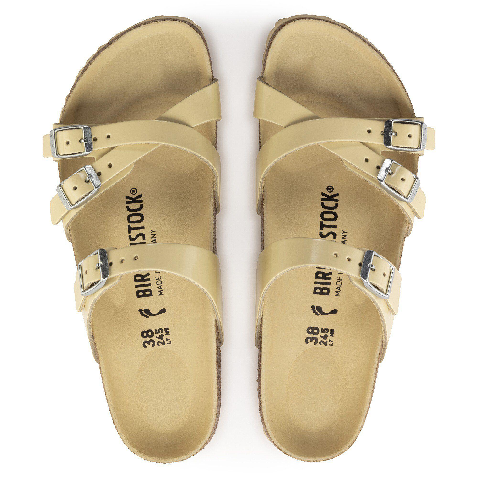 Franca Natural Leather Patent High Shine Butter Product Image