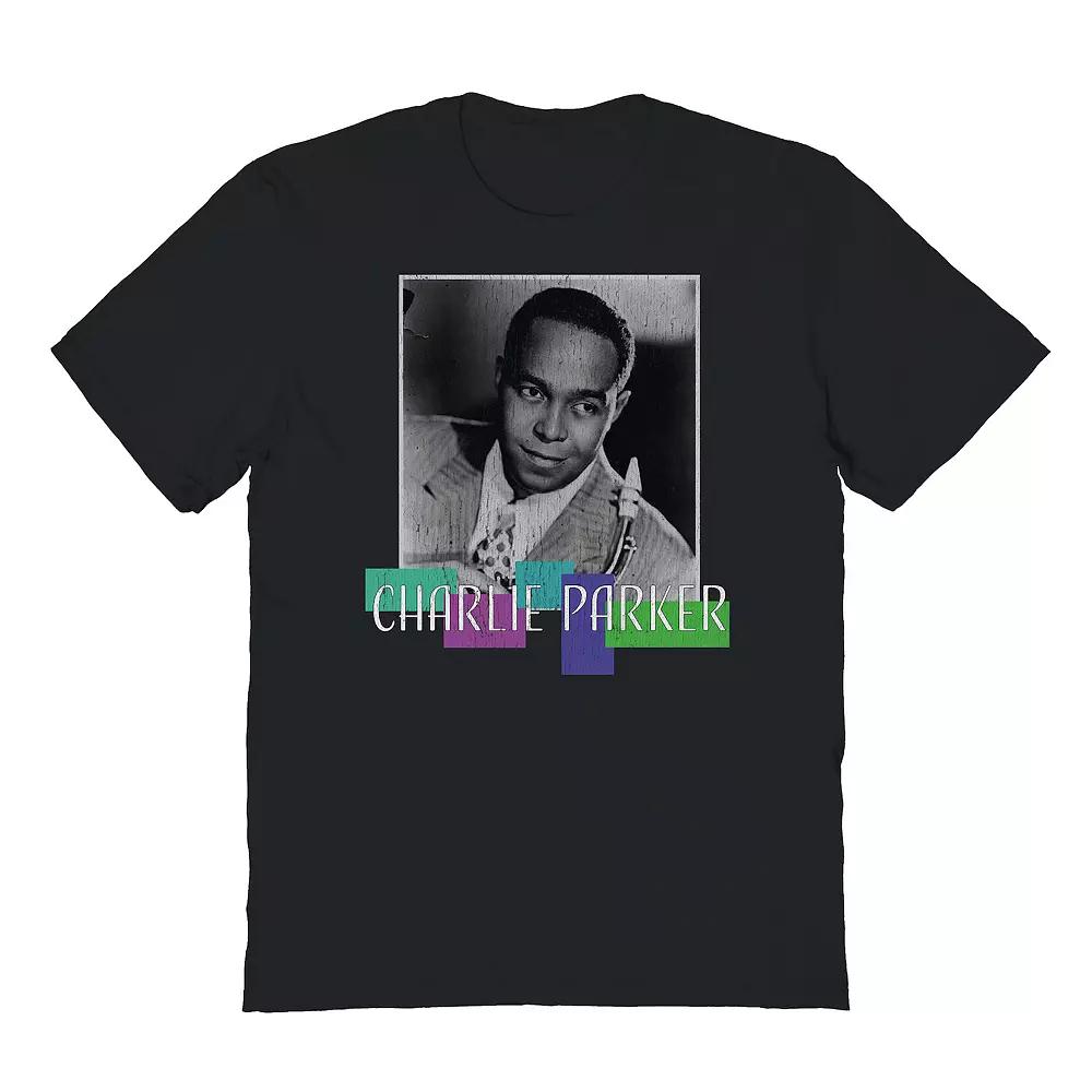 Men's Charlie Parker Graphic Tee, Size: Small, Black Product Image