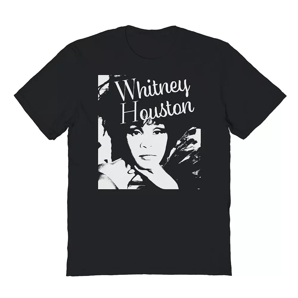 Men's Stenciled Graphic Tee, Size: Medium, Black Product Image