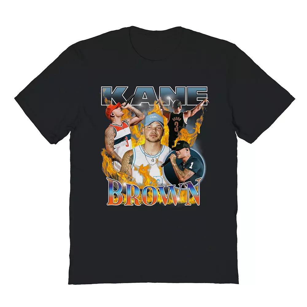 Men's Kane Brown Flames Photo Graphic Tee, Adult Unisex,  Product Image