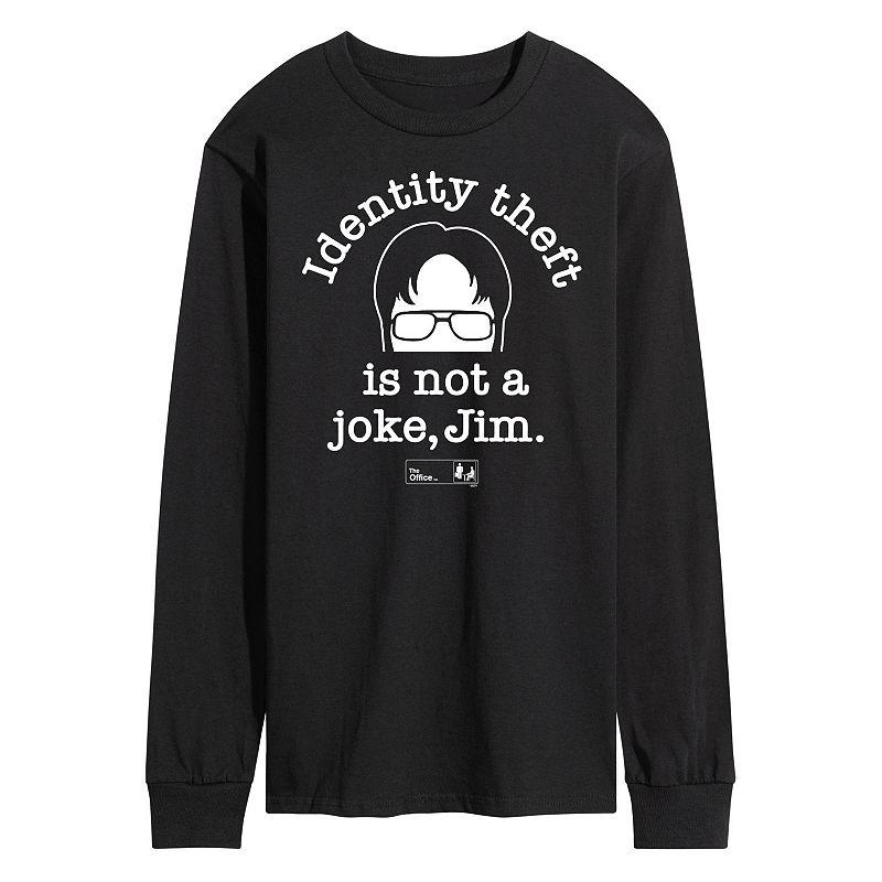 Men's The Office Identity Theft Long Sleeve Tee,  Product Image