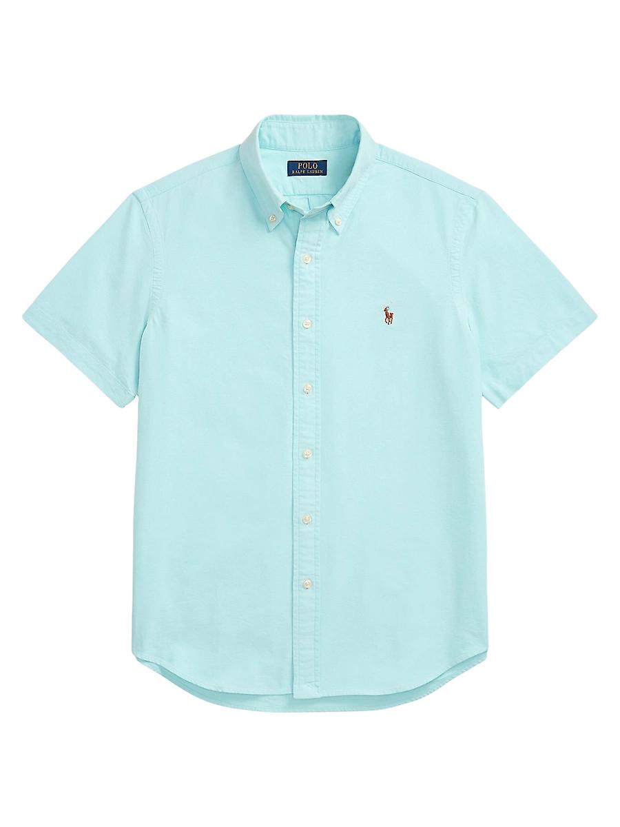 Mens Oxford Short-Sleeve Sport Shirt Product Image