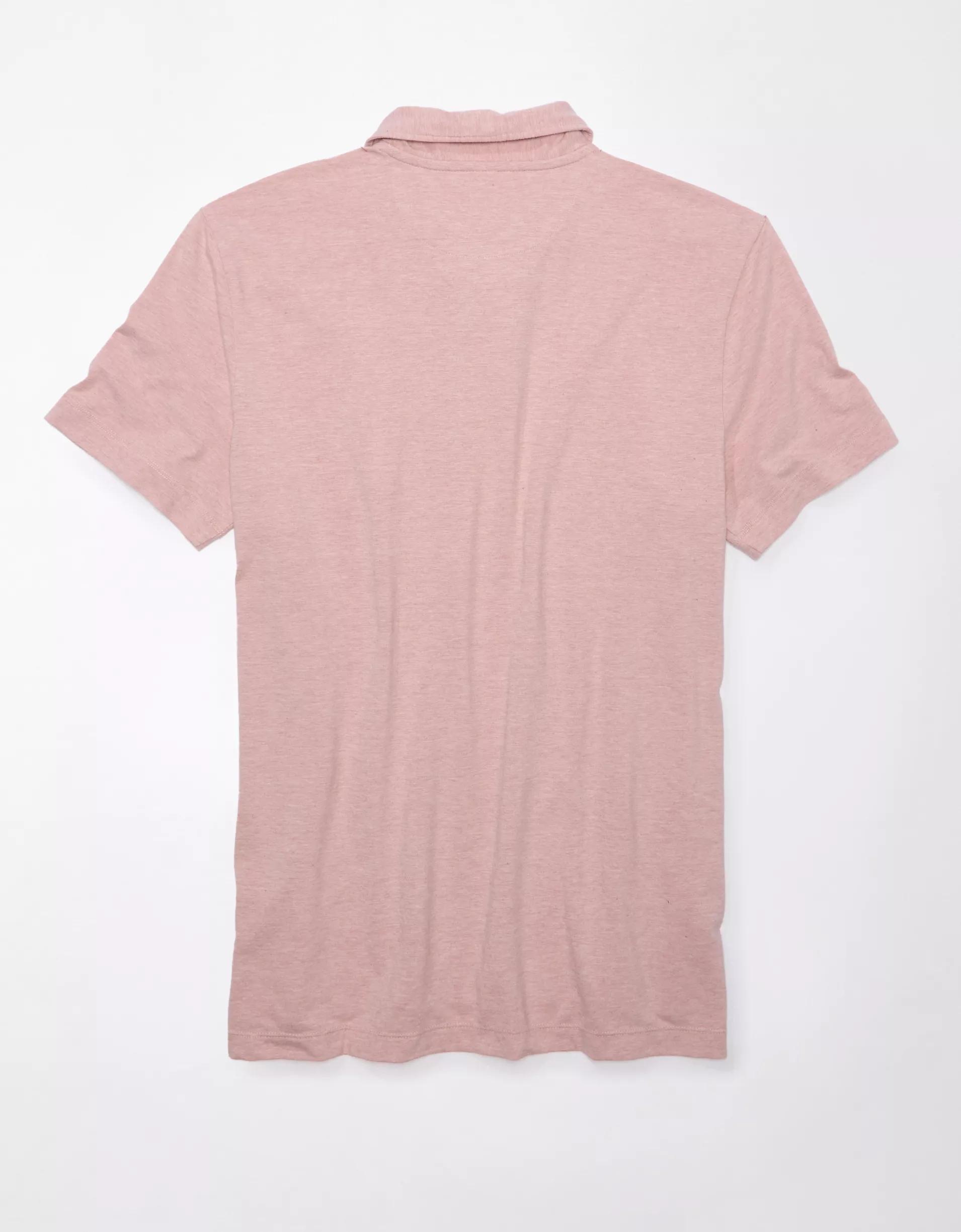 AE Lived-In Jersey Polo Shirt Product Image