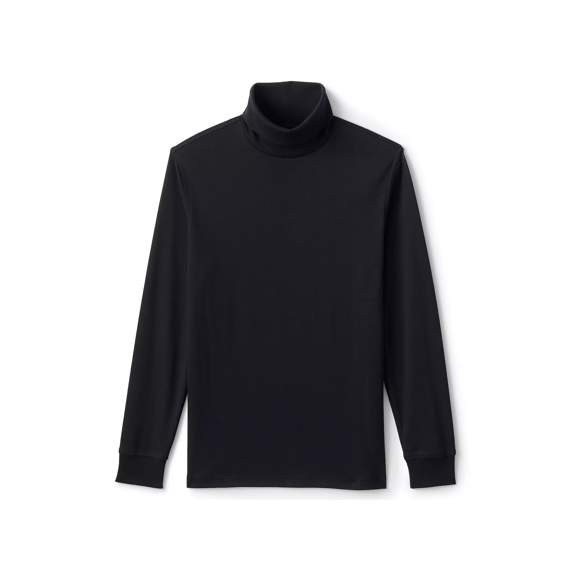 Big & Tall Lands' End Super Soft Supima Turtleneck, Men's,  Product Image