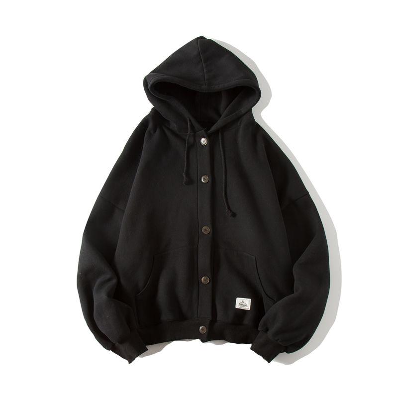 Drawstring Hooded Jacket Product Image