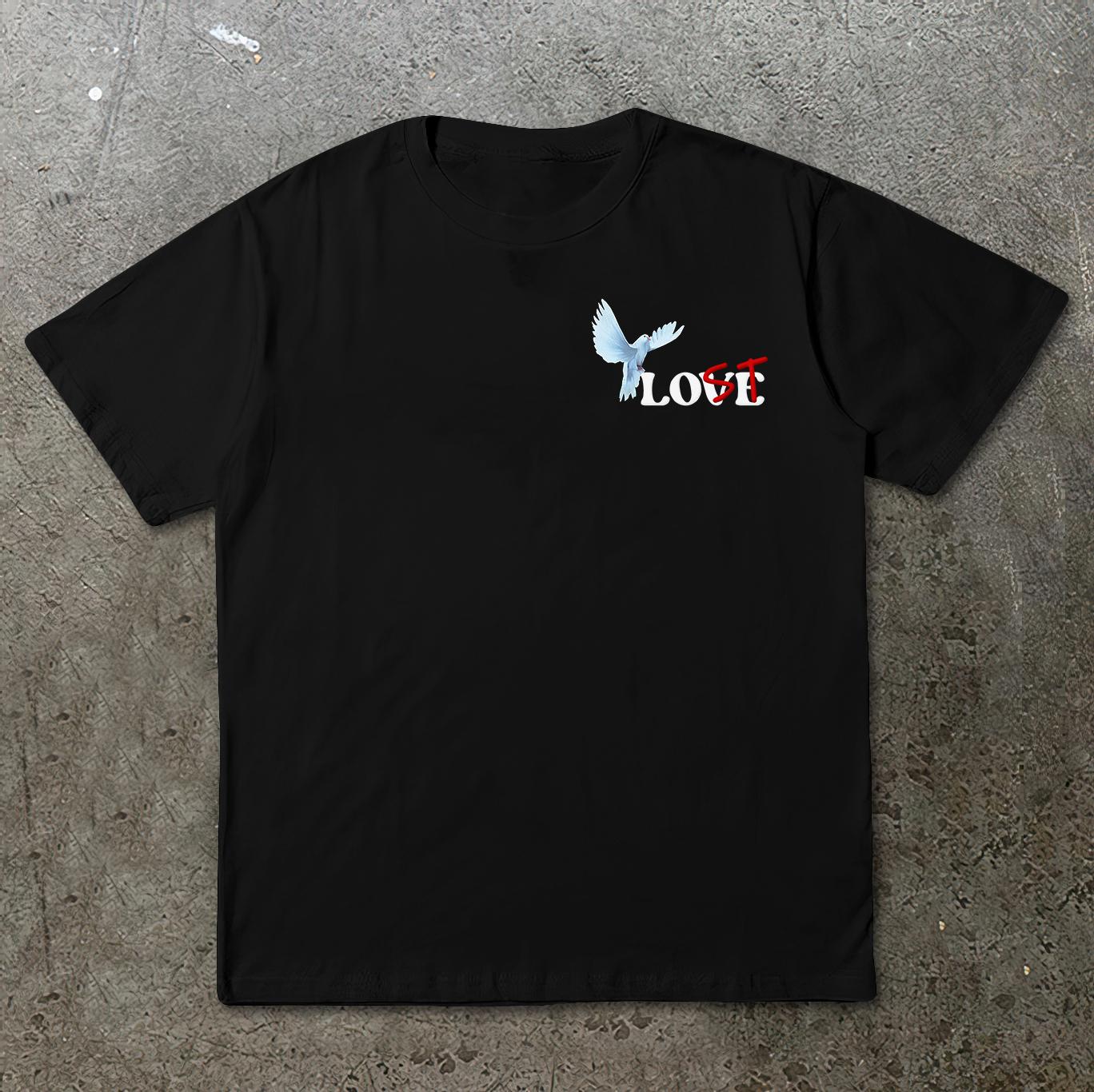 You Re Lost Without Me & Peace Dove Graphic Cotton T-Shirt Product Image