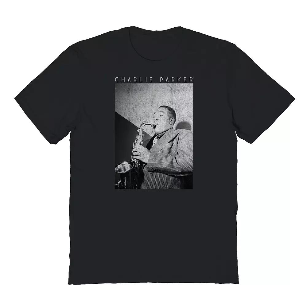Men's Charlie Parker Graphic Tee, Size: Medium, Black Product Image