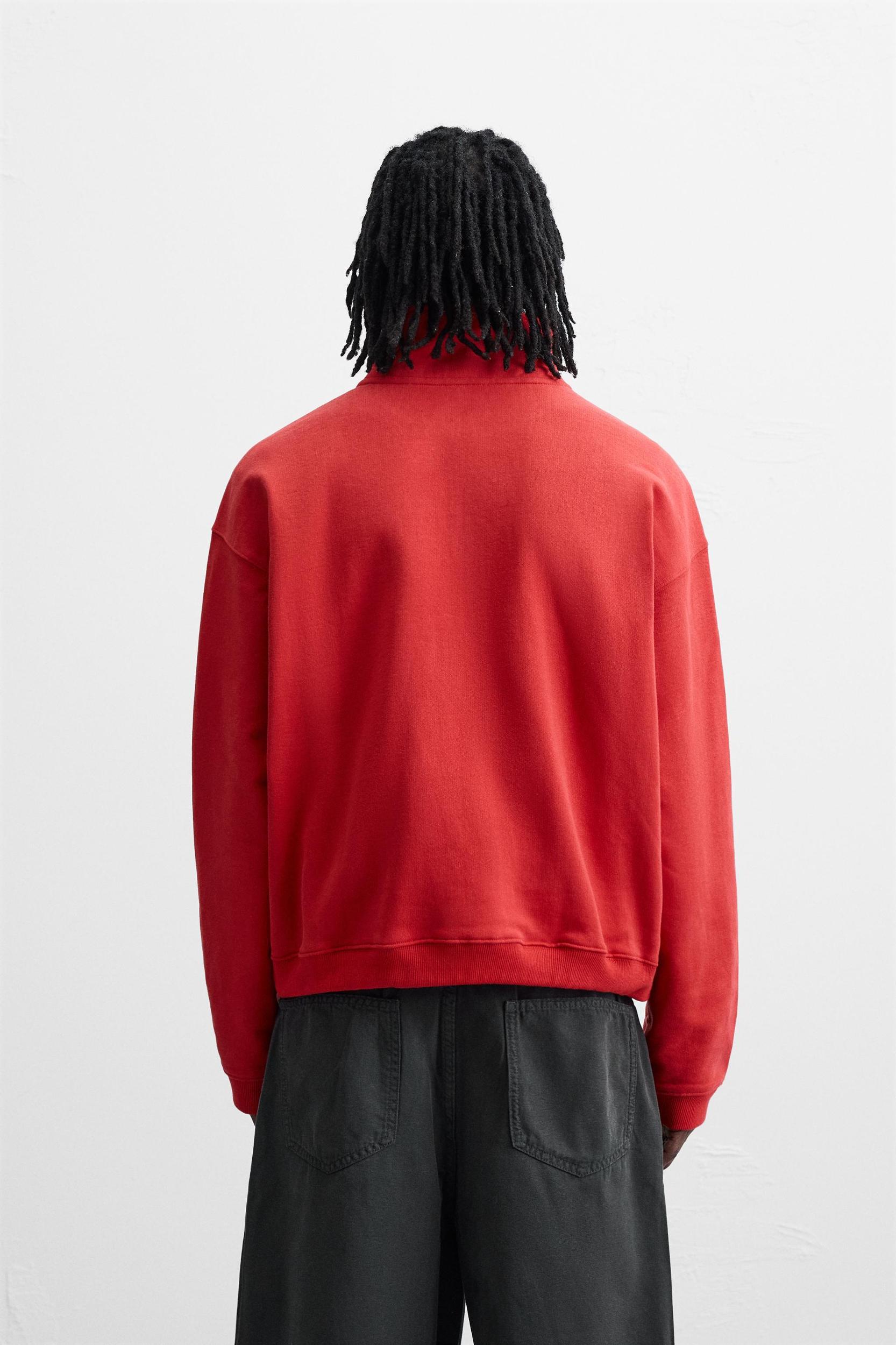 QUARTER-ZIP SWEATSHIRT Product Image