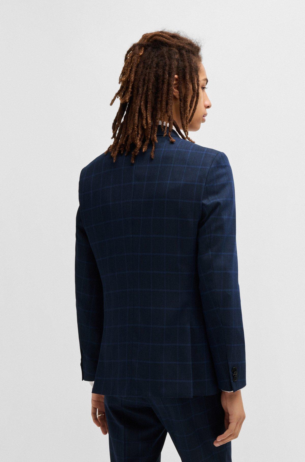 Extra-slim-fit suit jacket in performance-stretch cloth Product Image