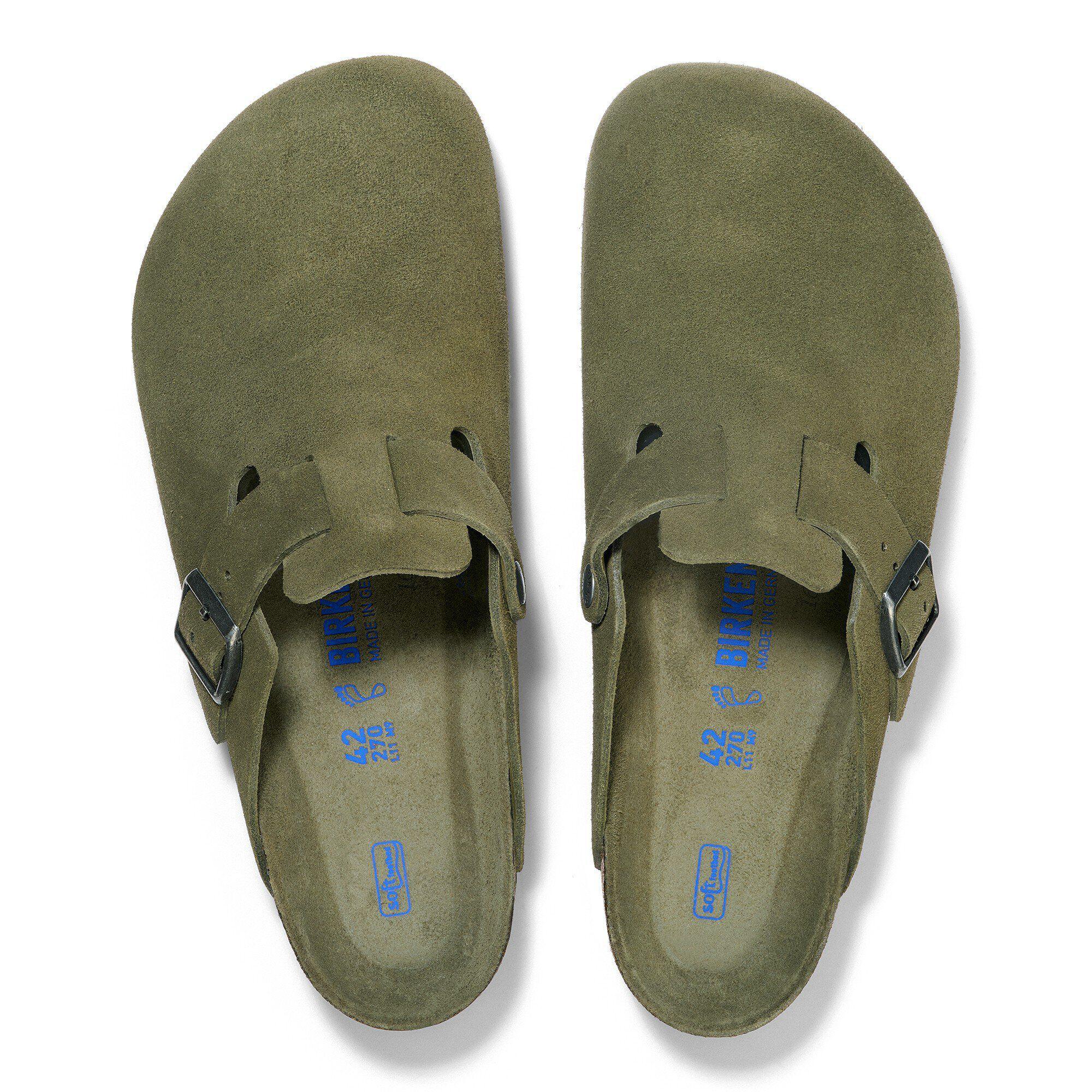 Boston Soft Footbed Suede Leather Product Image