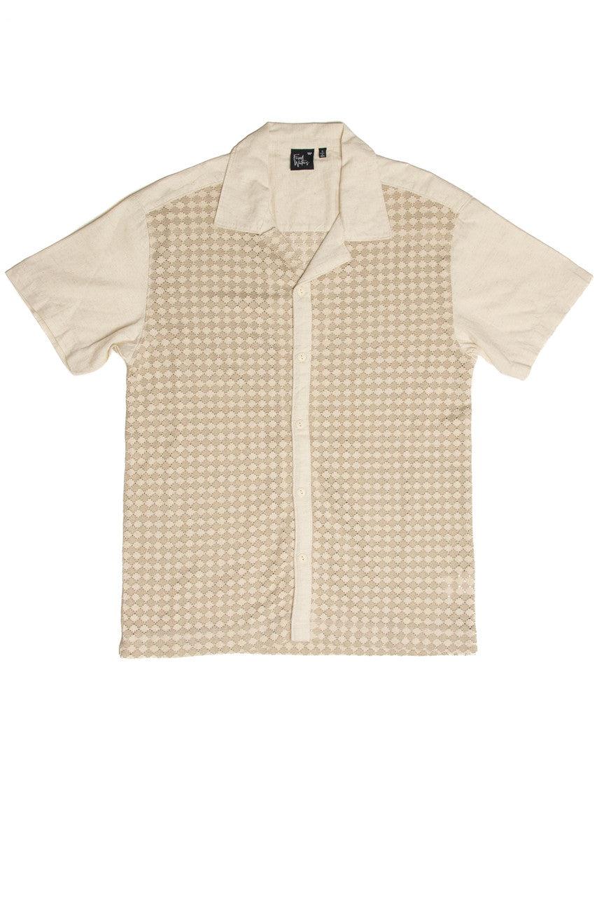 Crochet Bowling Shirt Product Image
