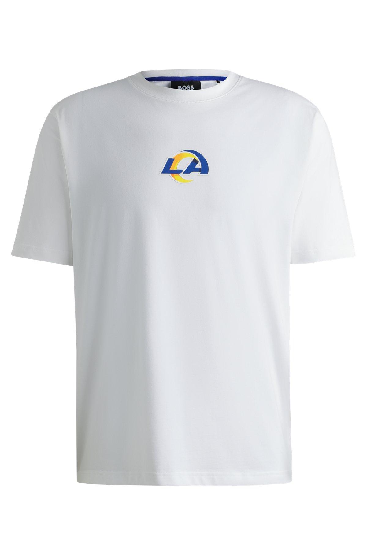 BOSS x NFL stretch-cotton T-shirt with special branding Product Image