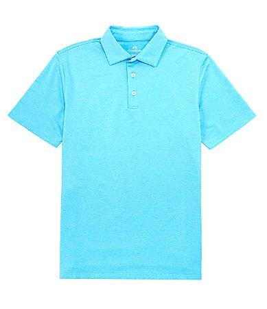 Southern Tide Brrr-eeze Heather Performance Stretch Short Sleeve Polo Shirt Product Image