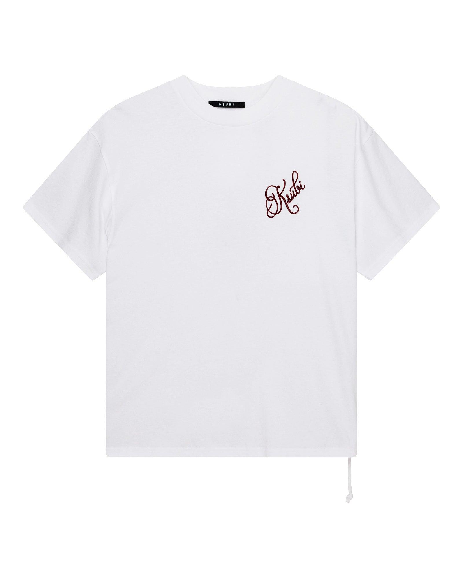 KURSED EKCESS SS TEE TRUE WHITE Male Product Image