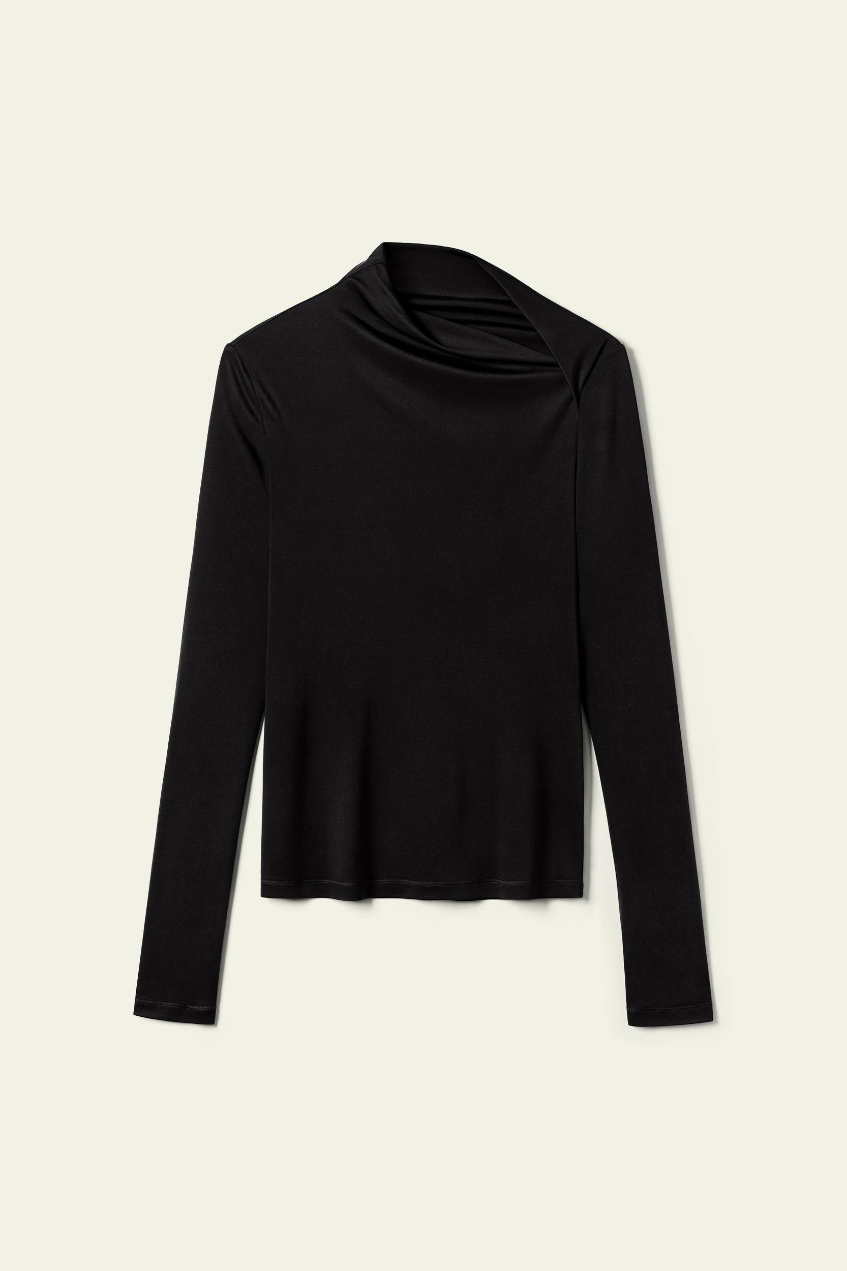 LILYSILK Silk Tops for Women | Black 100% Grade 6A Silk | High Hygroscopic All Seasons Tops XS Product Image