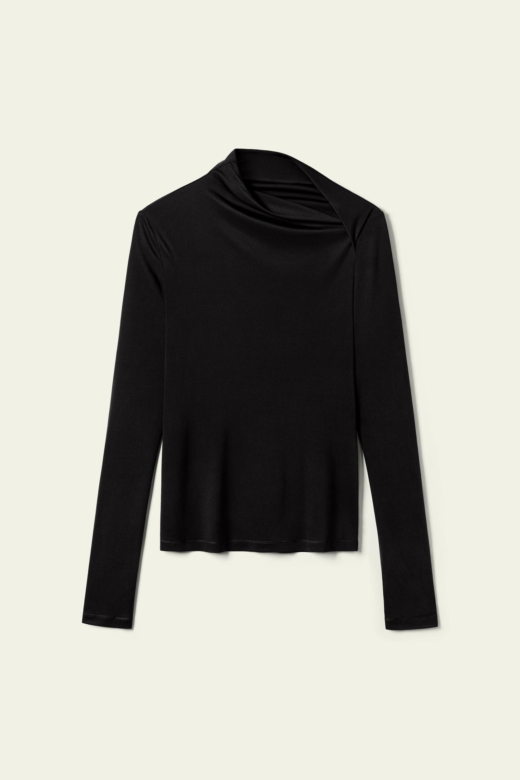 LILYSILK Silk Tops for Women | Black 100% Grade 6A Silk | High Hygroscopic All Seasons Tops XS Product Image