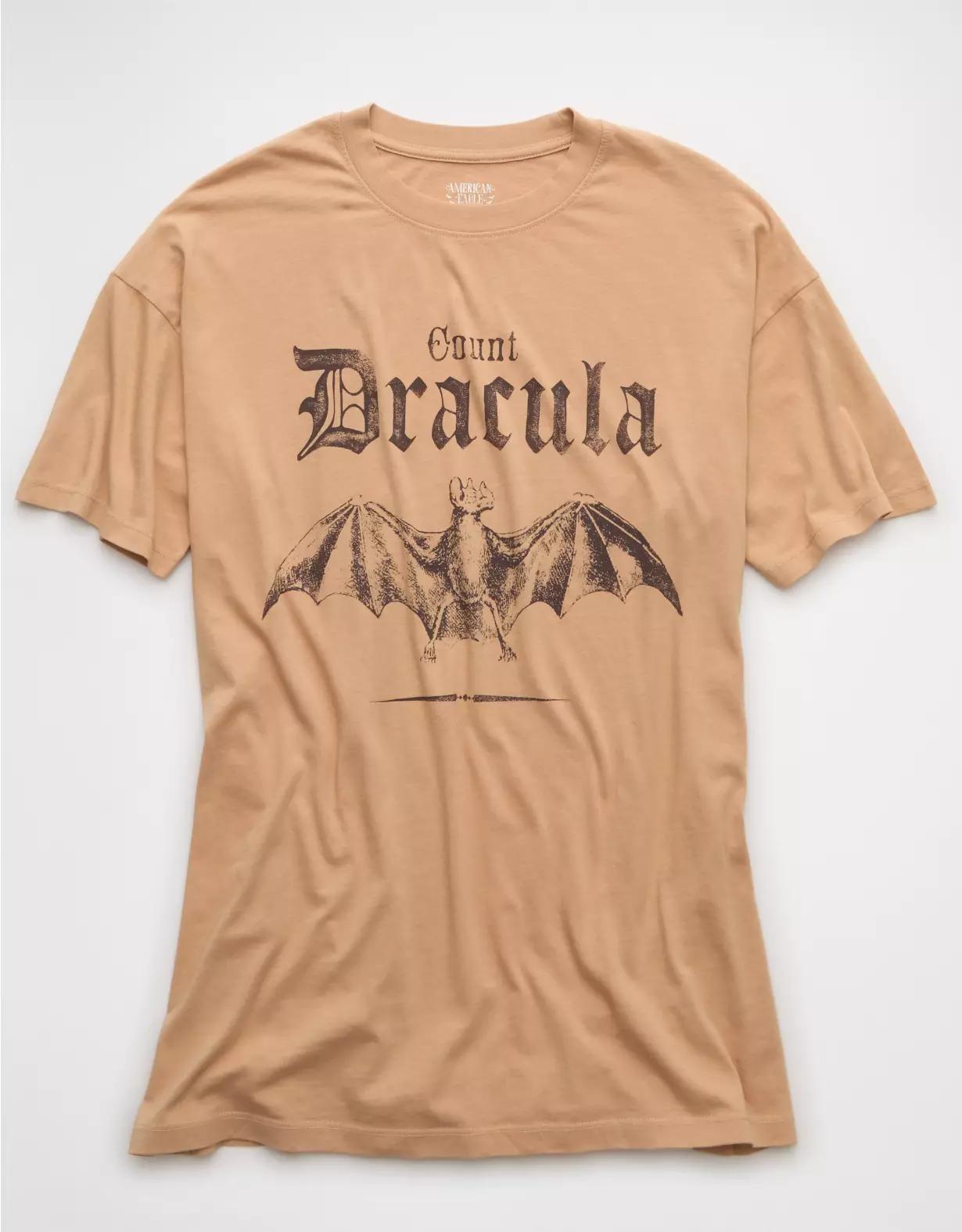 AE Oversized Halloween Graphic T-Shirt Product Image