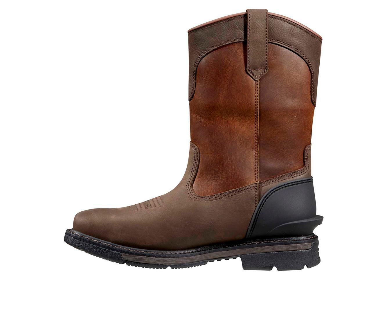 Men's Carhartt Montana Water Resistant 11" Steel Toe Wellington Work Boots Product Image