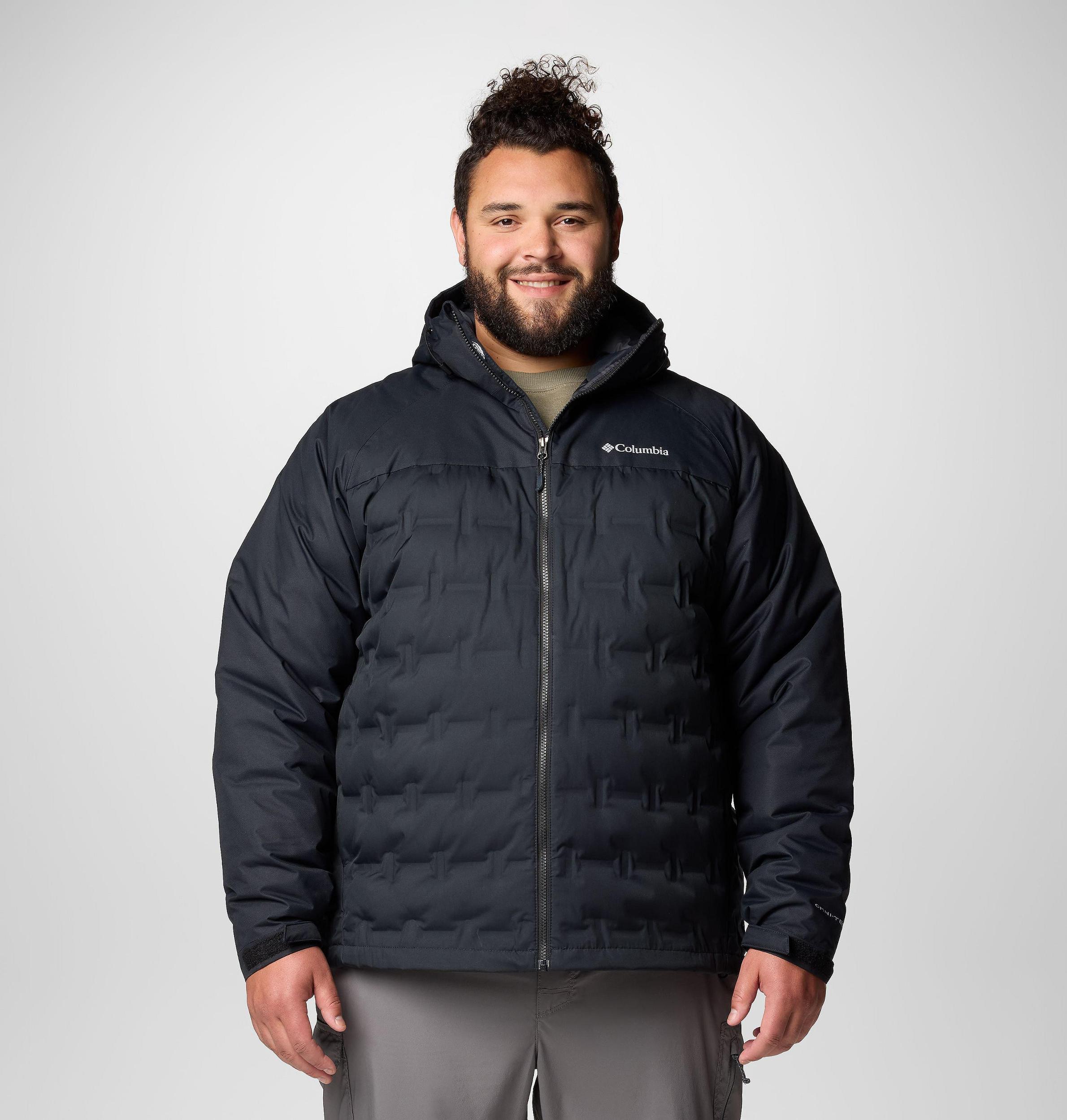 Columbia Mens Grand Trek III Down Hooded Jacket - Big- Product Image