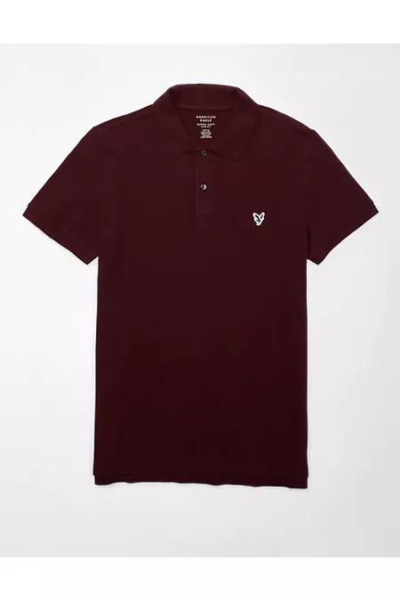 AE Lived-In Slim Fit Pique Polo Shirt Mens Product Image