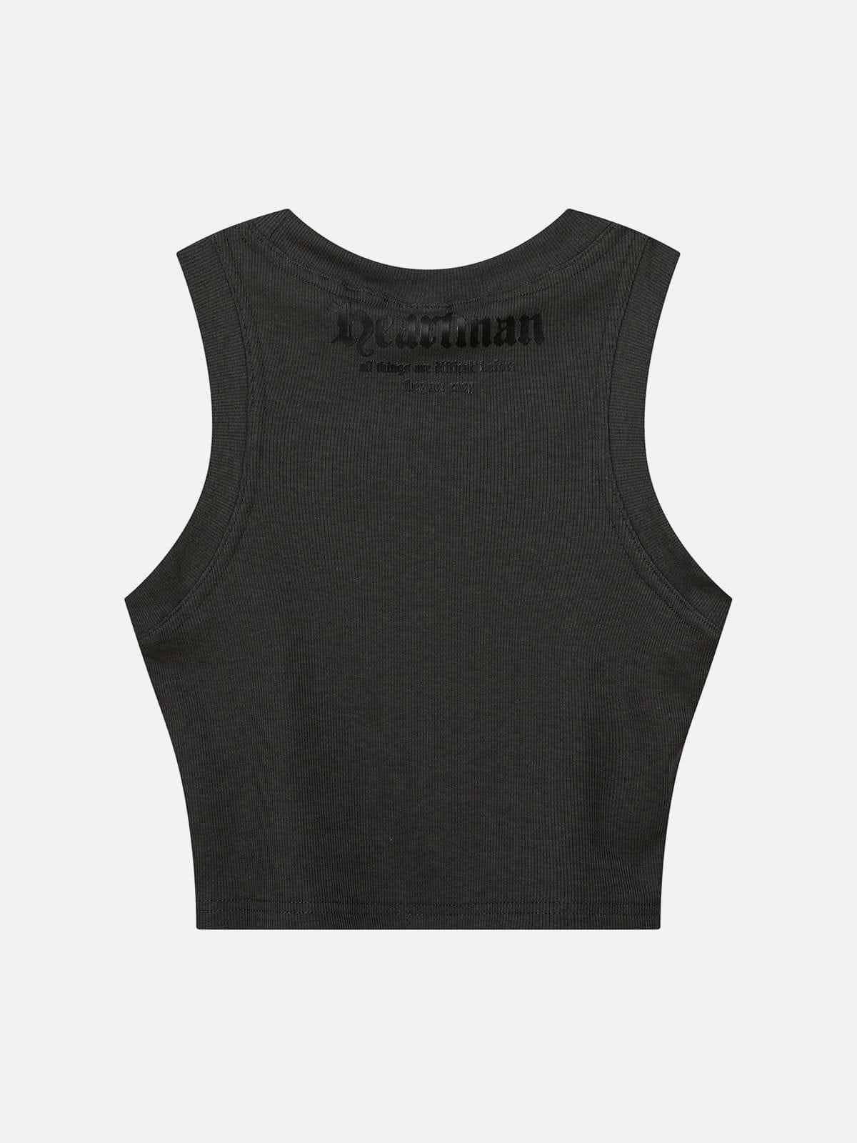 Aelfric Eden Butterfly Print Knitting Tank Top Female Product Image