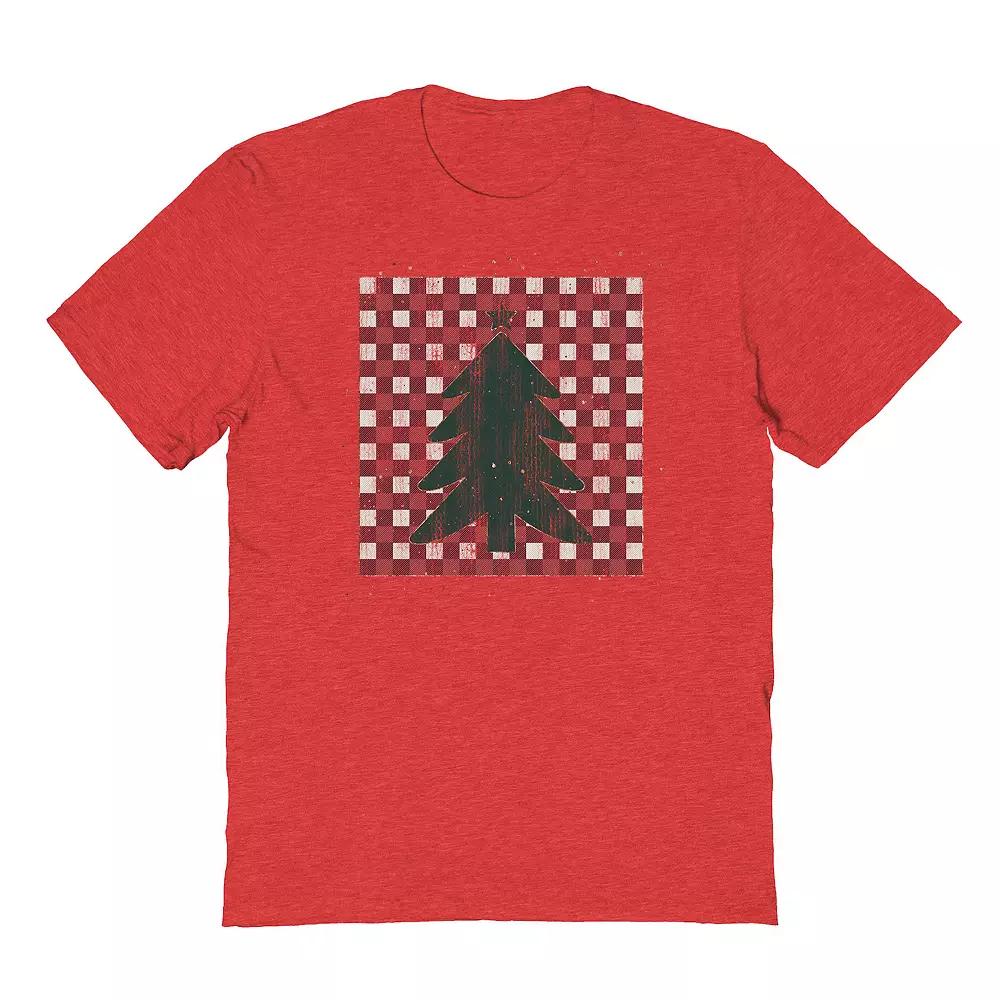 Men's Christmas Tree Graphic Tee, Adult Unisex,  Product Image