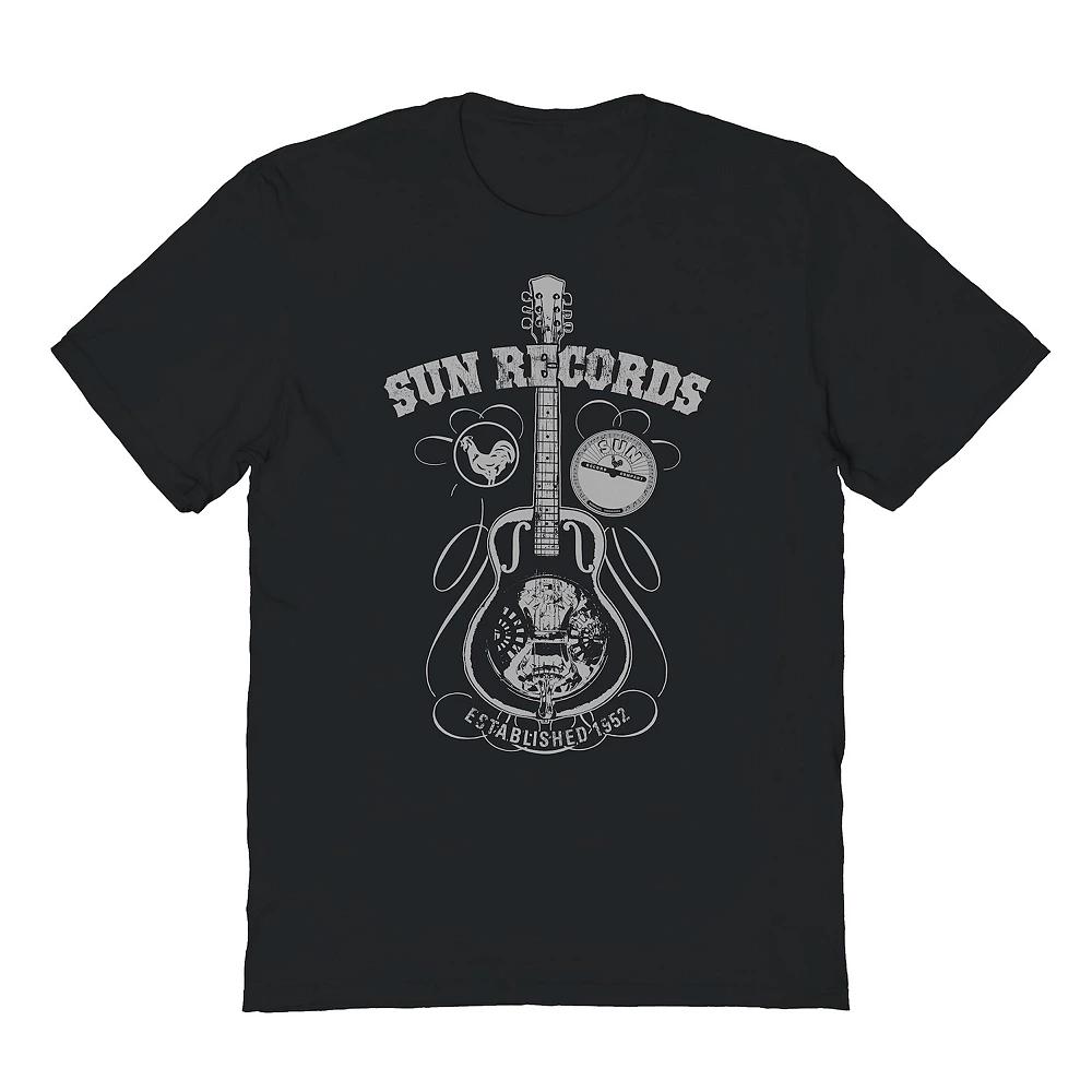 Men's Acoustic Sun Studios Graphic Tee, Size: Medium, Black Product Image