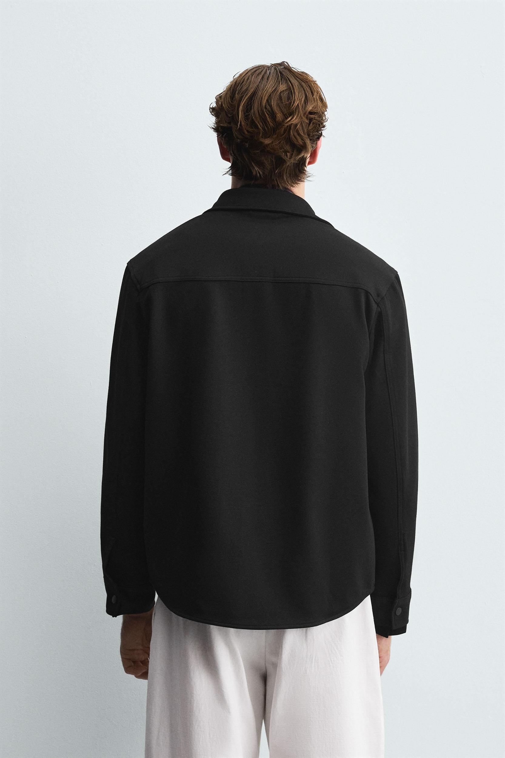 COMFORT TEXTURED OVERSHIRT Product Image