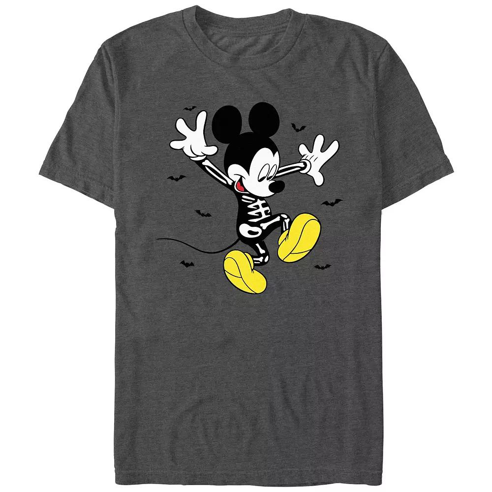 Disney's Mickey Mouse Happy Skeleton Costume Men's Graphic Tee,  Product Image