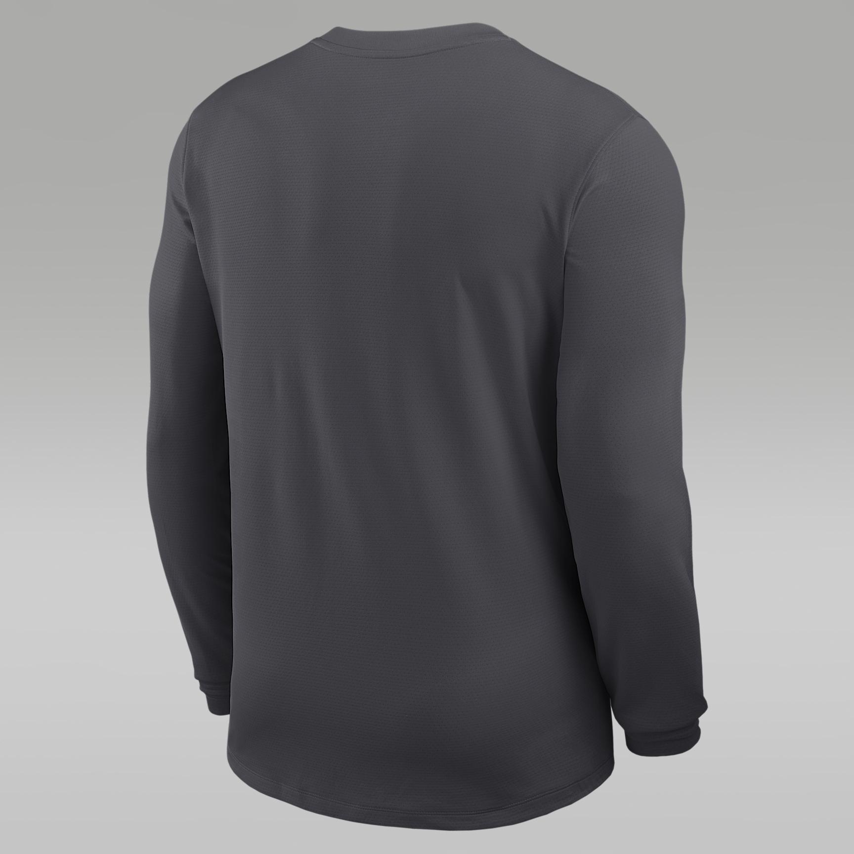 Mens UCLA Sideline Coach Jordan Brand Dri-FIT College Long-Sleeve Top | 0JB1466MUCL-2QD Product Image