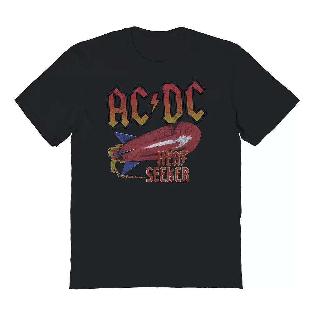 Men's ACDC Heat Seeker Graphic Tee, Size: Large, Black Product Image