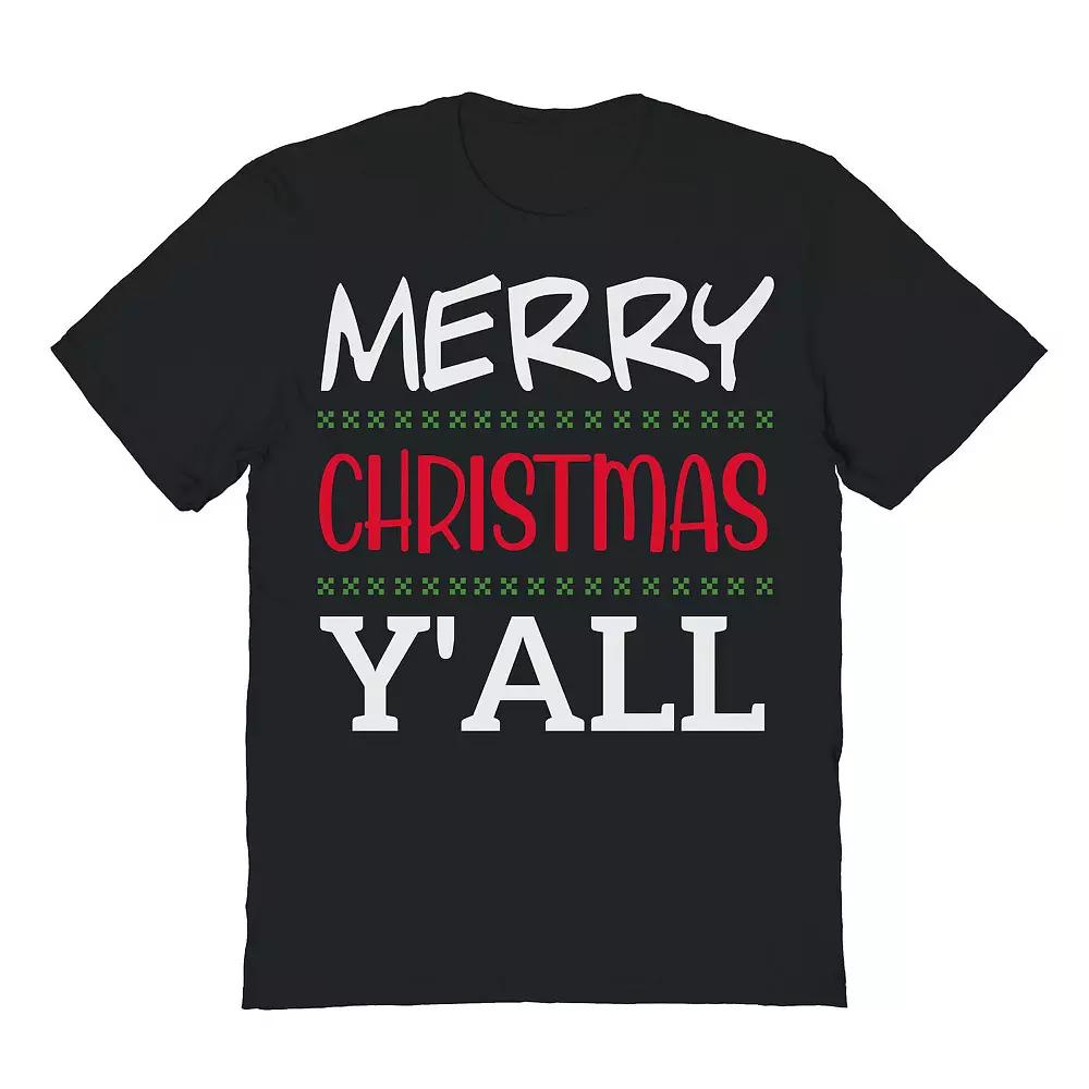 Men's Merry Christmas Graphic Tee, Adult Unisex,  Product Image